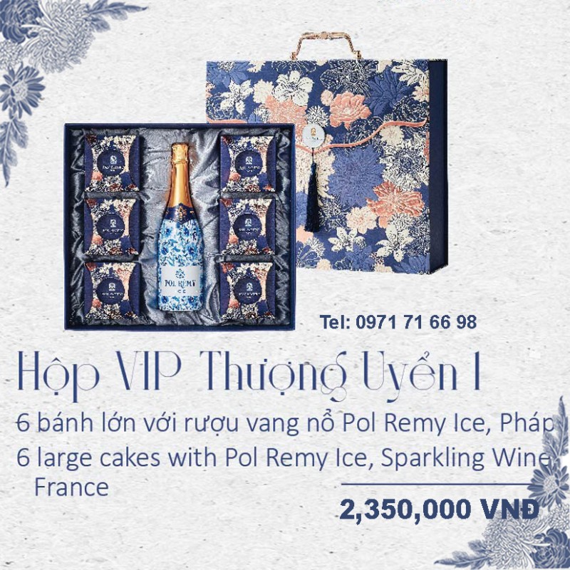 Bánh trung thu Pacific Hộp VIP Thượng Uyển 1