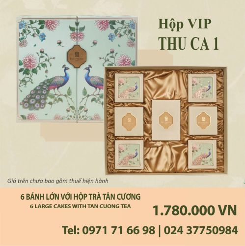 Bánh trung thu Pacific Hộp Vip Thu Ca 1