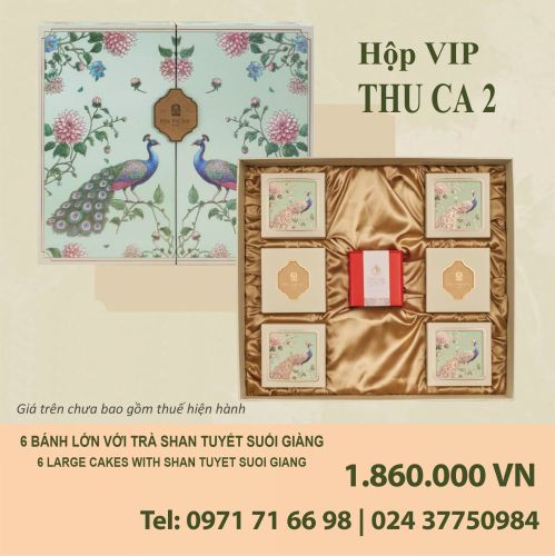 Bánh trung thu Pacific Hộp VIP Thu Ca 2